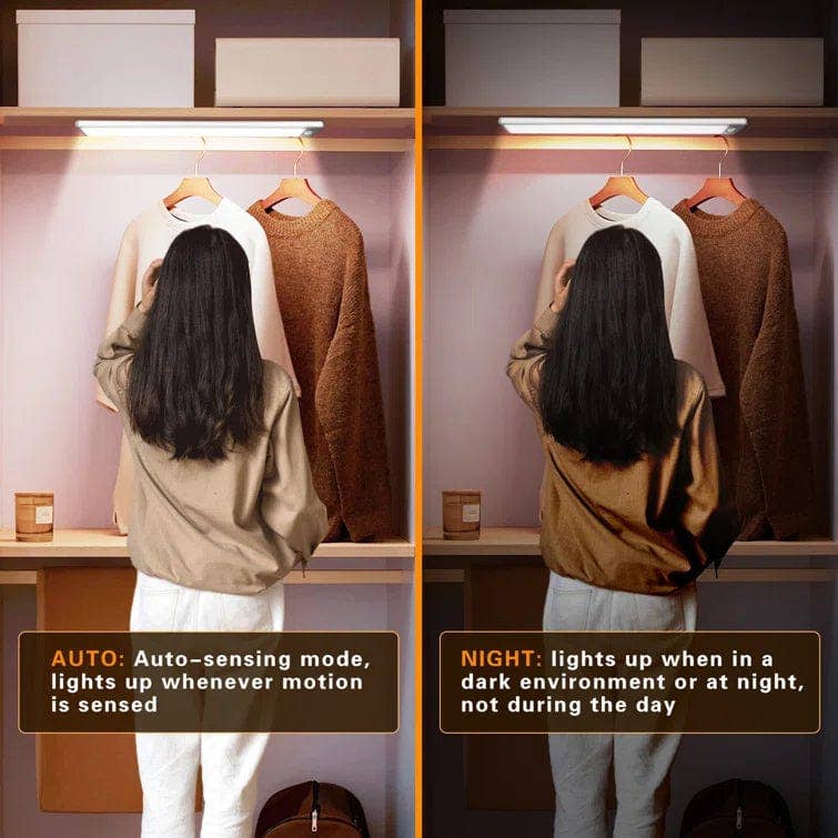 LEPOTEC INC – Arandela por atacado – Lepotec 62 LED Luzes Sem Fios com Sensor de Movimento para Debaixo do Armário8