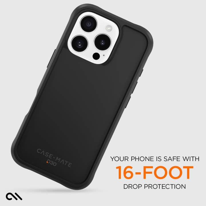 Tough D3O® Black MagSafe - iPhone 16 Pro for wholesale on Faire