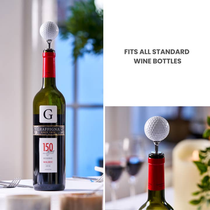 UBERSTAR – wholesale Wine stopper – Golf Ball Wine Bottle Stopper