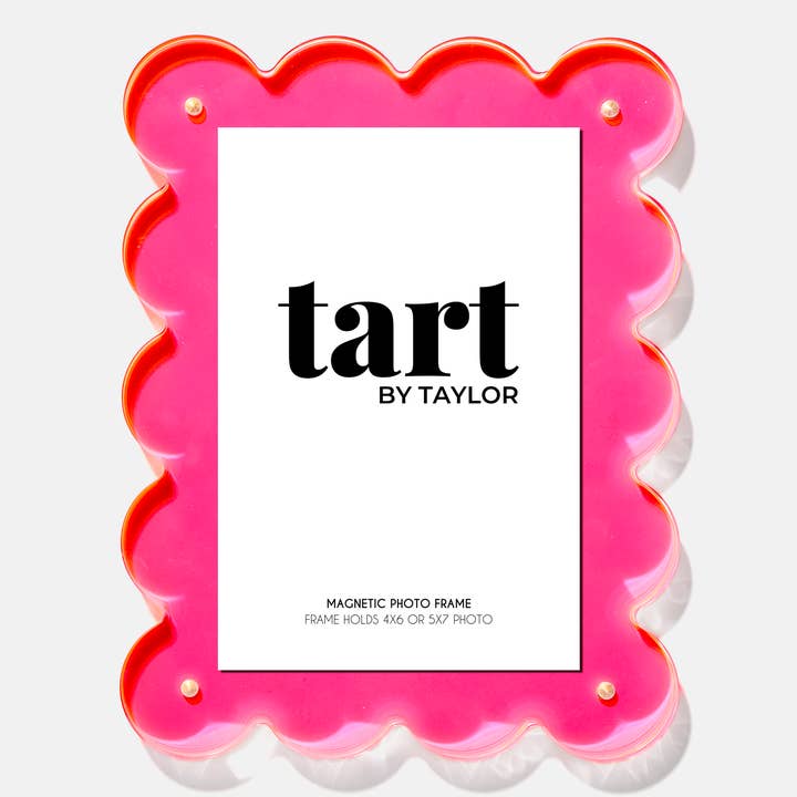 Tart By Taylor - Wholesale Picture Frame - Neon Pink Acrylic Picture Frame