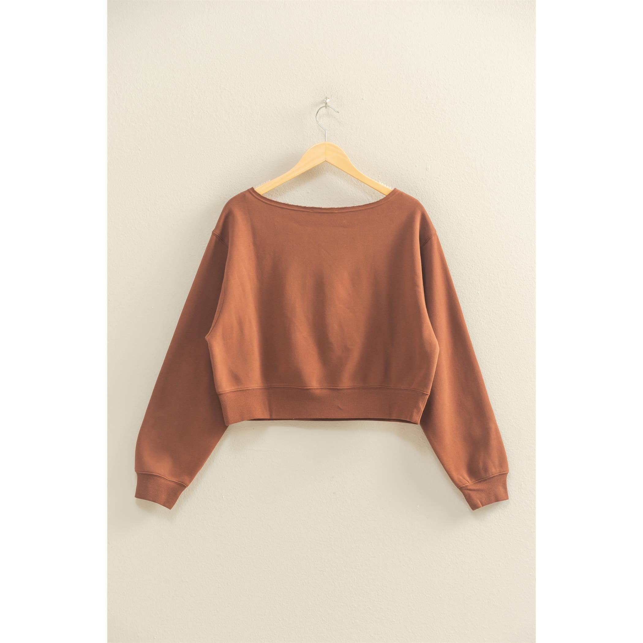 HYFVE - Vente Sweat-shirt – femme - Sweat-shirt à manches longues et col bateau19