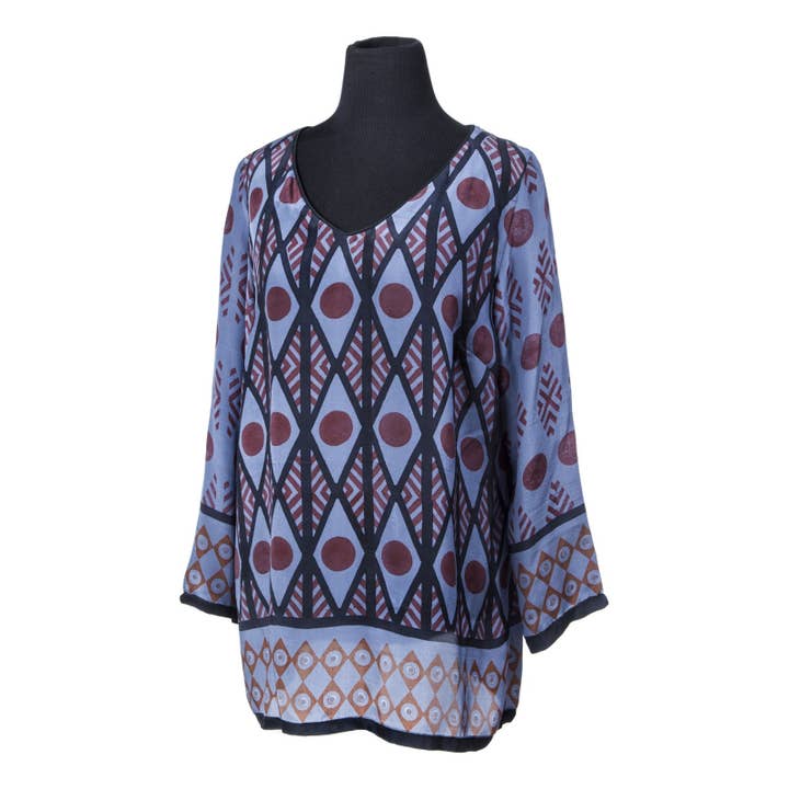 Tunique - Graphite pour la vente par Harshita's Designs