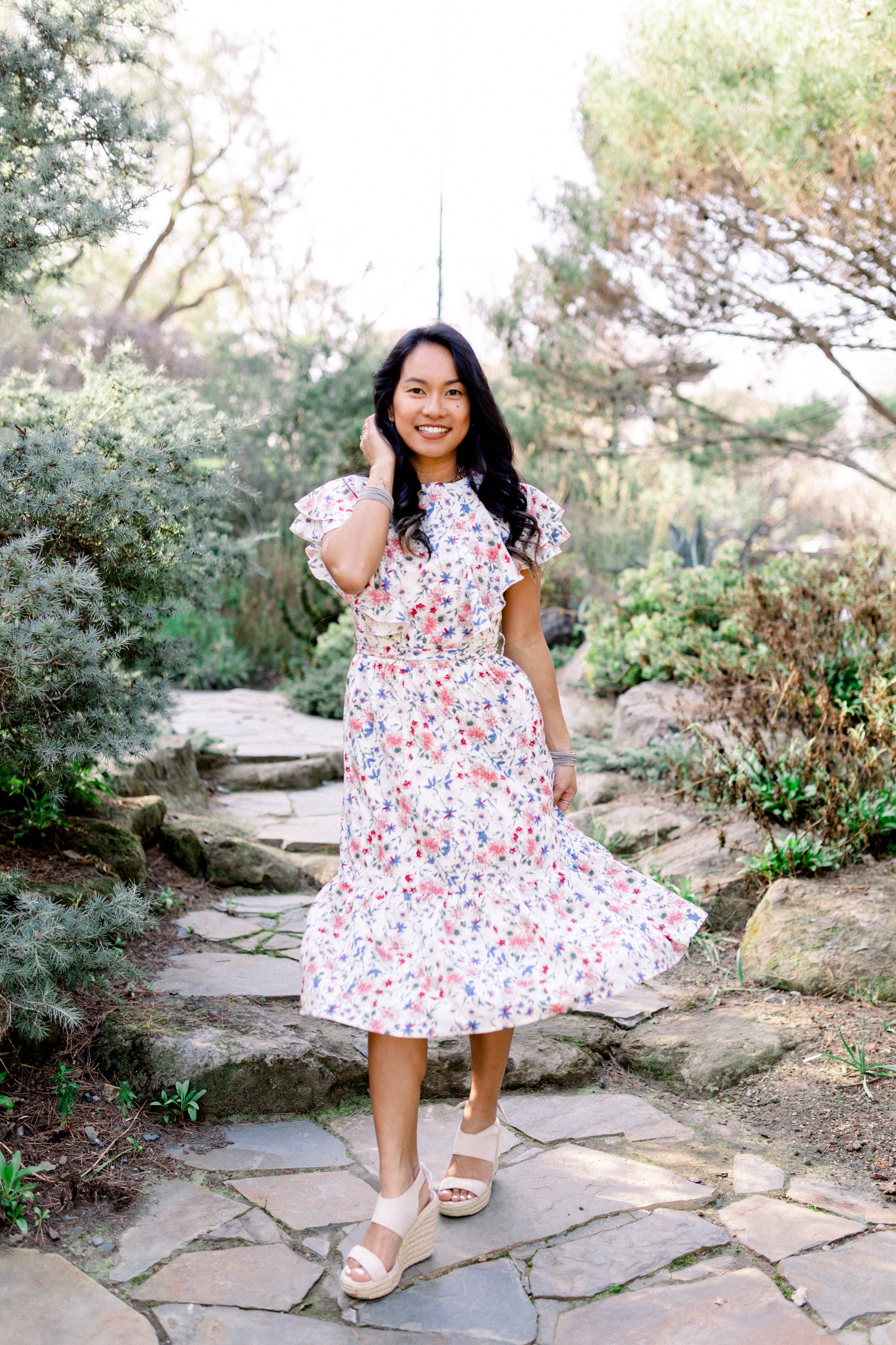 Peony Alley - Venta al por mayor Vestido - Mujer - Vestido midi Alina Floral2