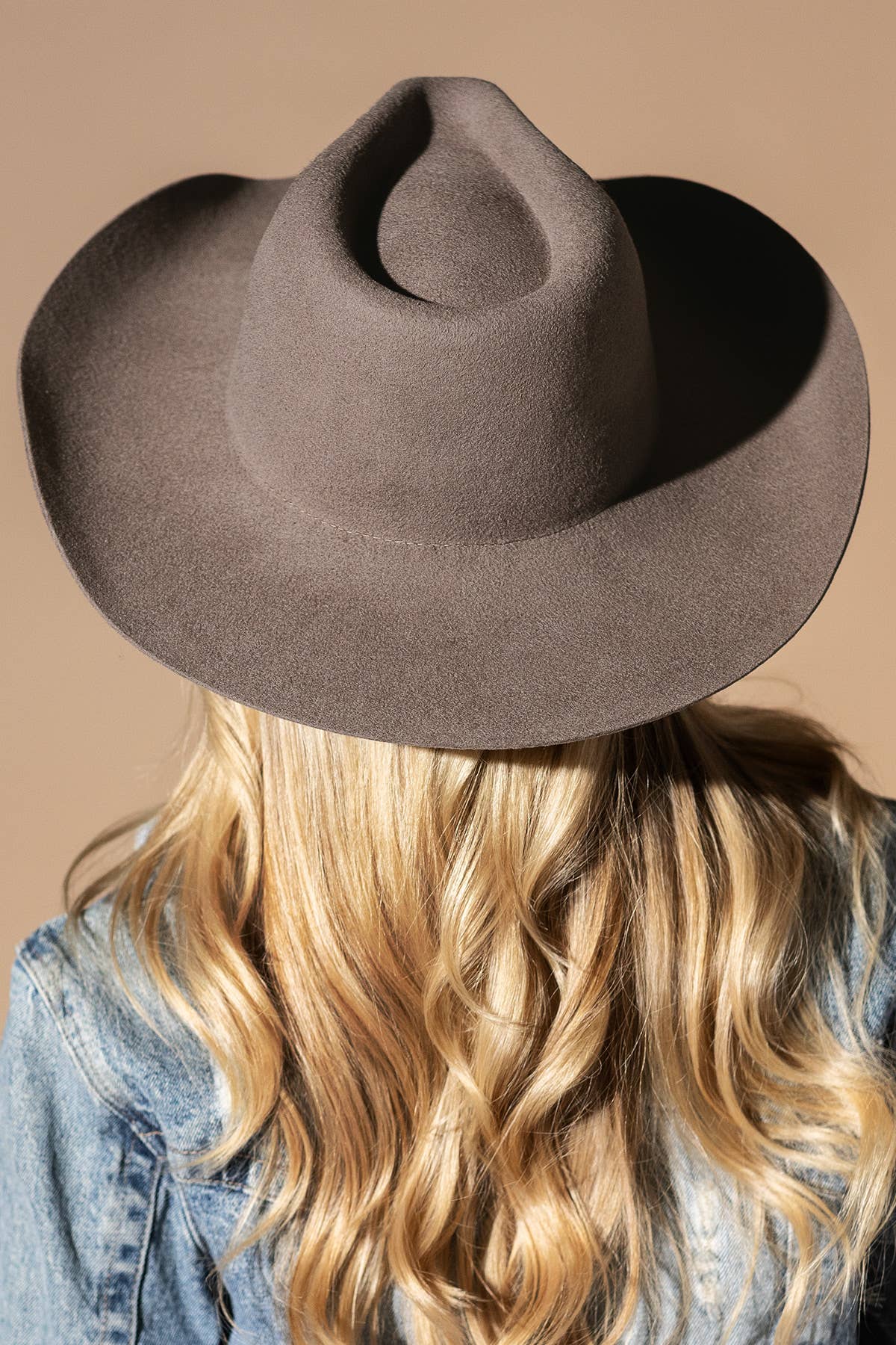 Urbanista - Wholesale Fedora - Women's - 100% Australian Wool Hard Brim Cowboy Hat-Blank 3