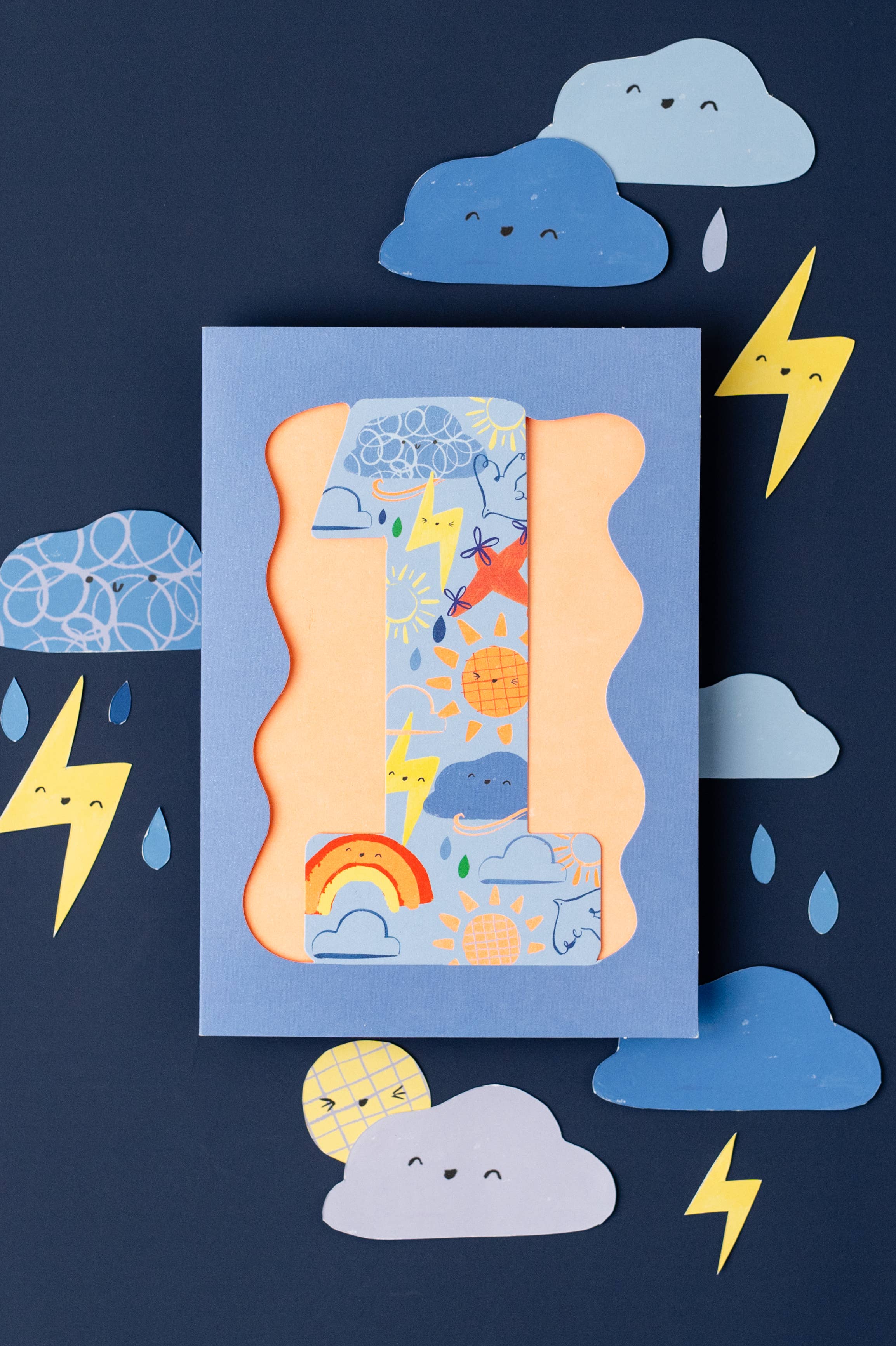 Hotchpotch - Wholesale Birthday Card - Doodle 1 Age Card Boys2