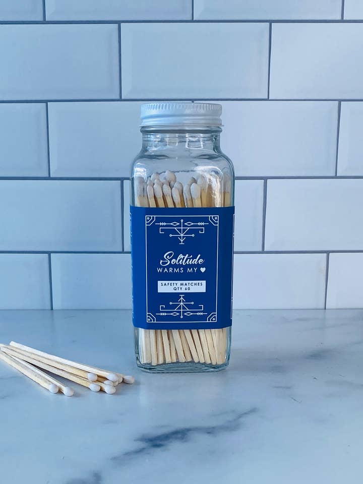 Solitude Safety Matches - Einsamkeit wärmt mein Herz für den Großhandel von Rambling Caravan