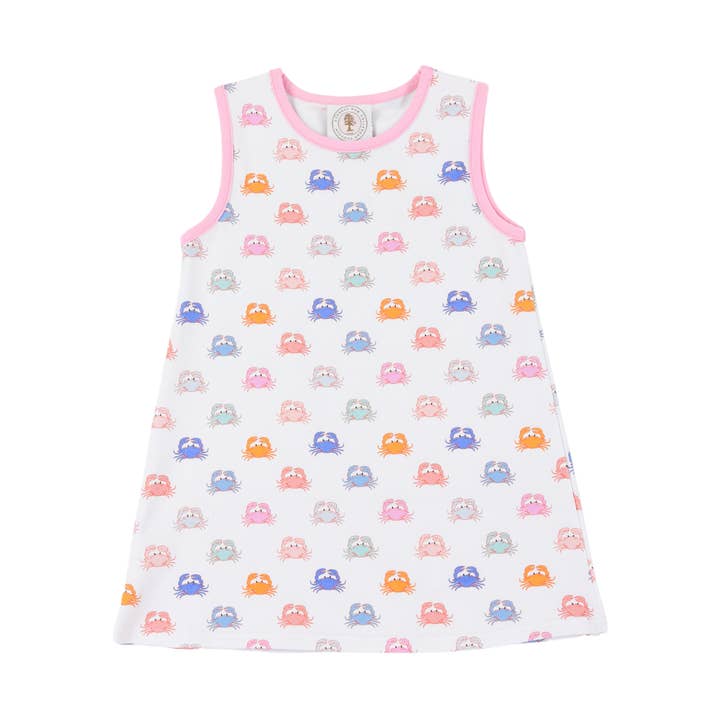 Pastel Pinchers ærmeløs Susie Swing Kjole for engroshandel hos Cypress Row Childrens