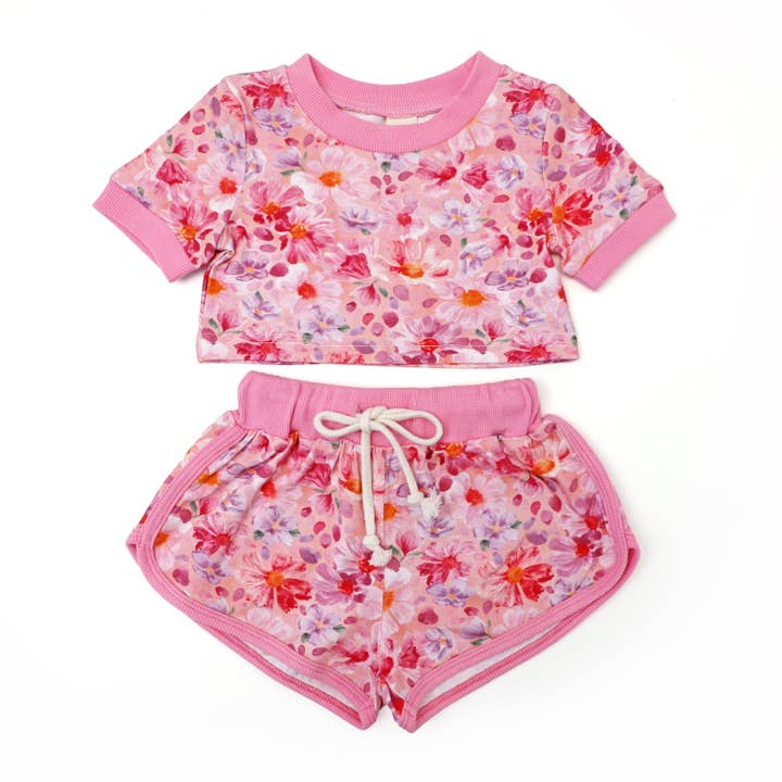 Comodo set in jersey - FLORA per la vendita all'ingrosso da parte di With Love for Kids