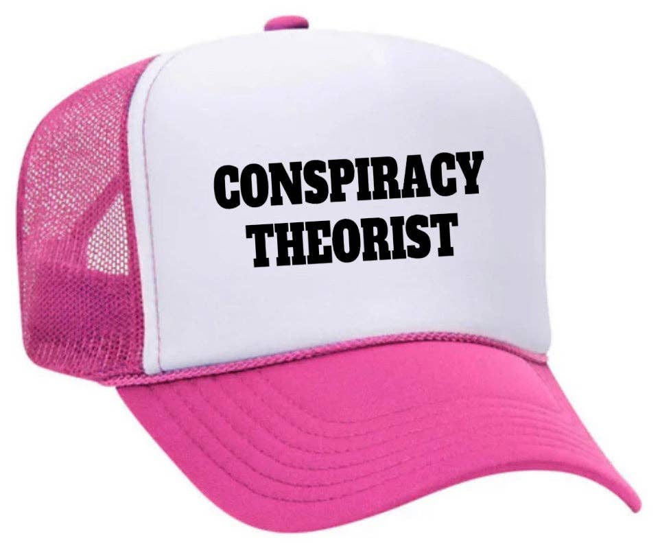 Inappropriate Trucker Hats - Wholesale Trucker Hat - Women's - Conspiracy Theorist Trucker Hat5
