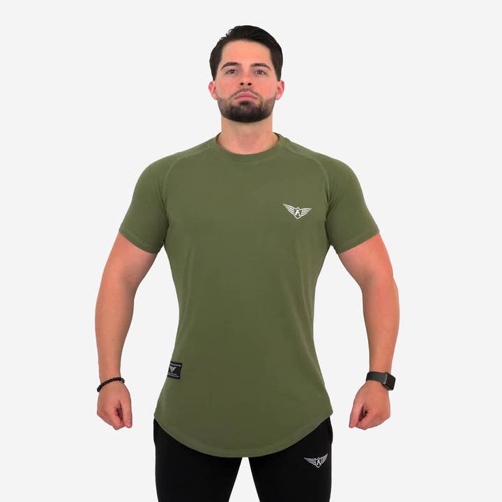 T-Shirt Scoop Commander V.2.0 Vert olive pour la vente par FIT ARMY