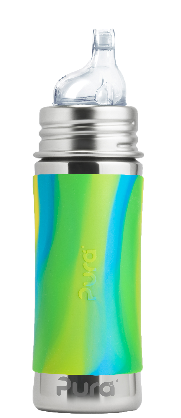 PURA STAINLESS - Wholesale Drinking Glass/Cup - Kids & Baby - Kiki® 11oz Sippy Bottle0