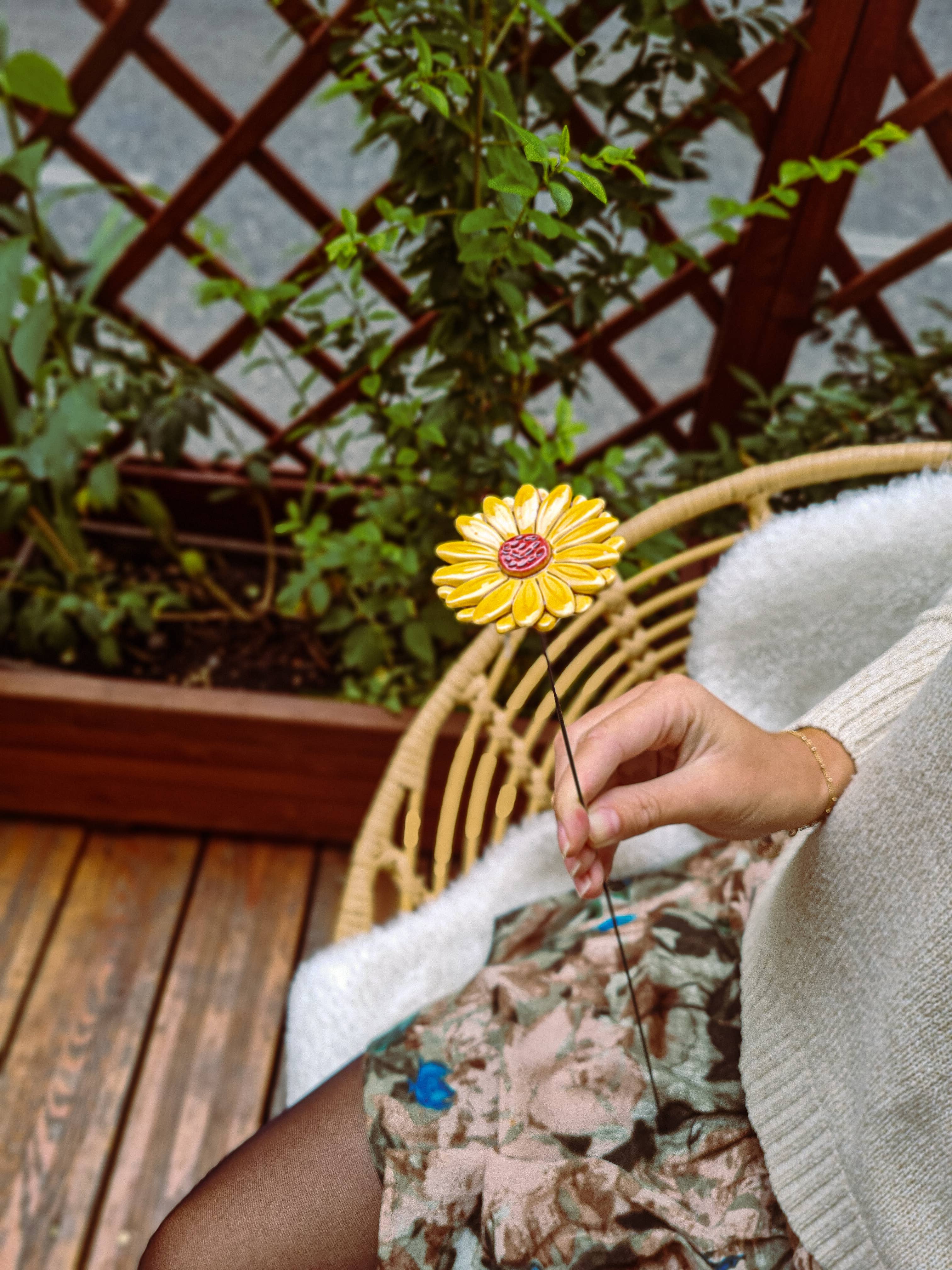 NaturoTheke – wholesale Artificial flowers – Gerbera diameter approx. 5 cm | 39 cm stem45