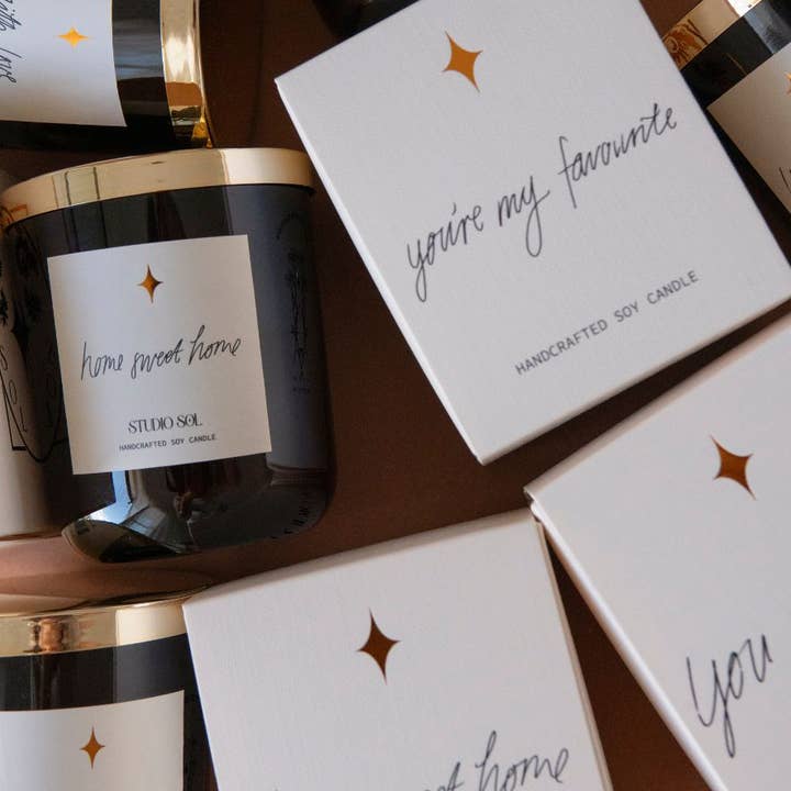 Studio Sol Store - Wholesale Retailer Display - Home & Living - Classic Sentiment Candle Pack + Display Stand17