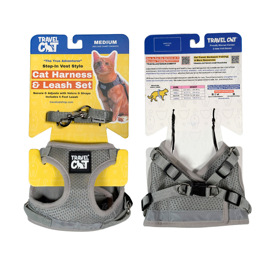 Travel Cat Wholesale – wholesale Pet harness – Cat – "The True Adventurer" Reflective Cat & Kitten Harness12