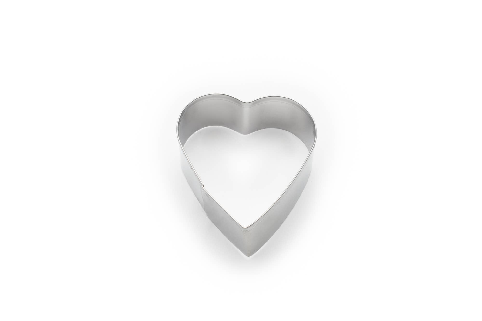 Fox Run Brands - Wholesale Cookie Cutter - Fox Run Heart Cookie Cutter, Stainless Steel, 2"0
