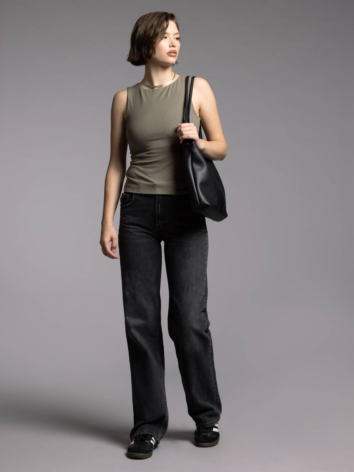 Weekend Los Angeles - Vendita all'ingrosso Canotta - Donna - Serbatoio Boat Neck - BRITTON TANK4