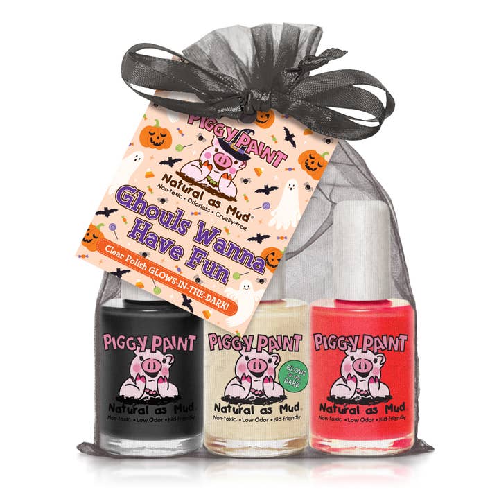 Piggy Paint - Wholesale Nail Polish - Kids - Ghouls Wanna Have Fun Gift Set Non-Toxic Kids Nail Polish