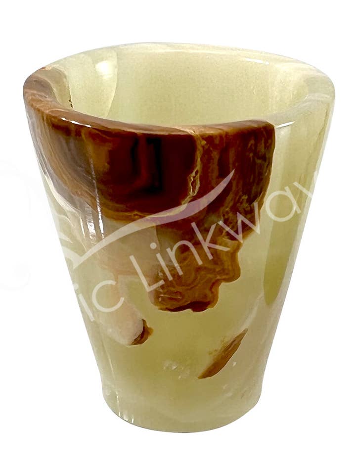 (CP)COPO DE SHOT - ÔNIX, VERDE 5,7-6,4 CM A. por atacado de Oceanic Linkways Inc