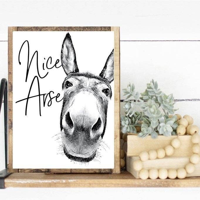 Dejlig Arse Badeværelse Print for engroshandel hos Lettered & Lined