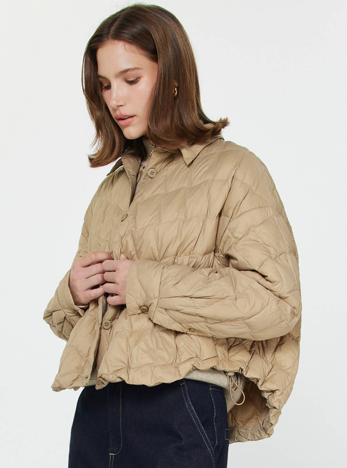 Current Air - Vente Veste – femme - Veste courte matelassée en duvet de canard5