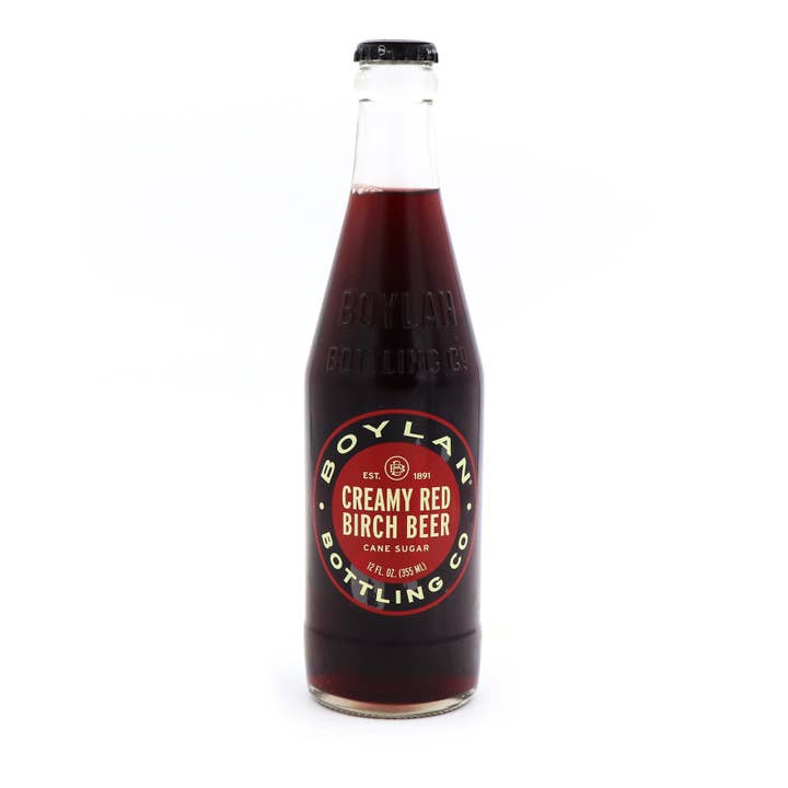 Grandpa Joe's Candy Shop - Wholesale Soda/Carbonated Drink - Boylan Creamy Red Birch, 12 Fl oz, 12ct Bottles