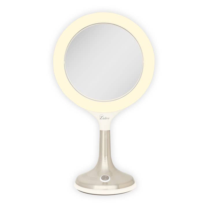 Mood Therapy Lighted Makeup Mirror with Magnification for wholesale by Zadro, Inc.