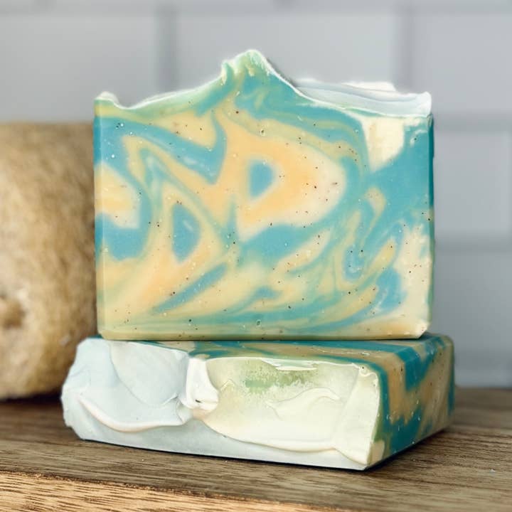 Citrus and Sea Vegan Handmade Soap for wholesale by My Little Soapbox