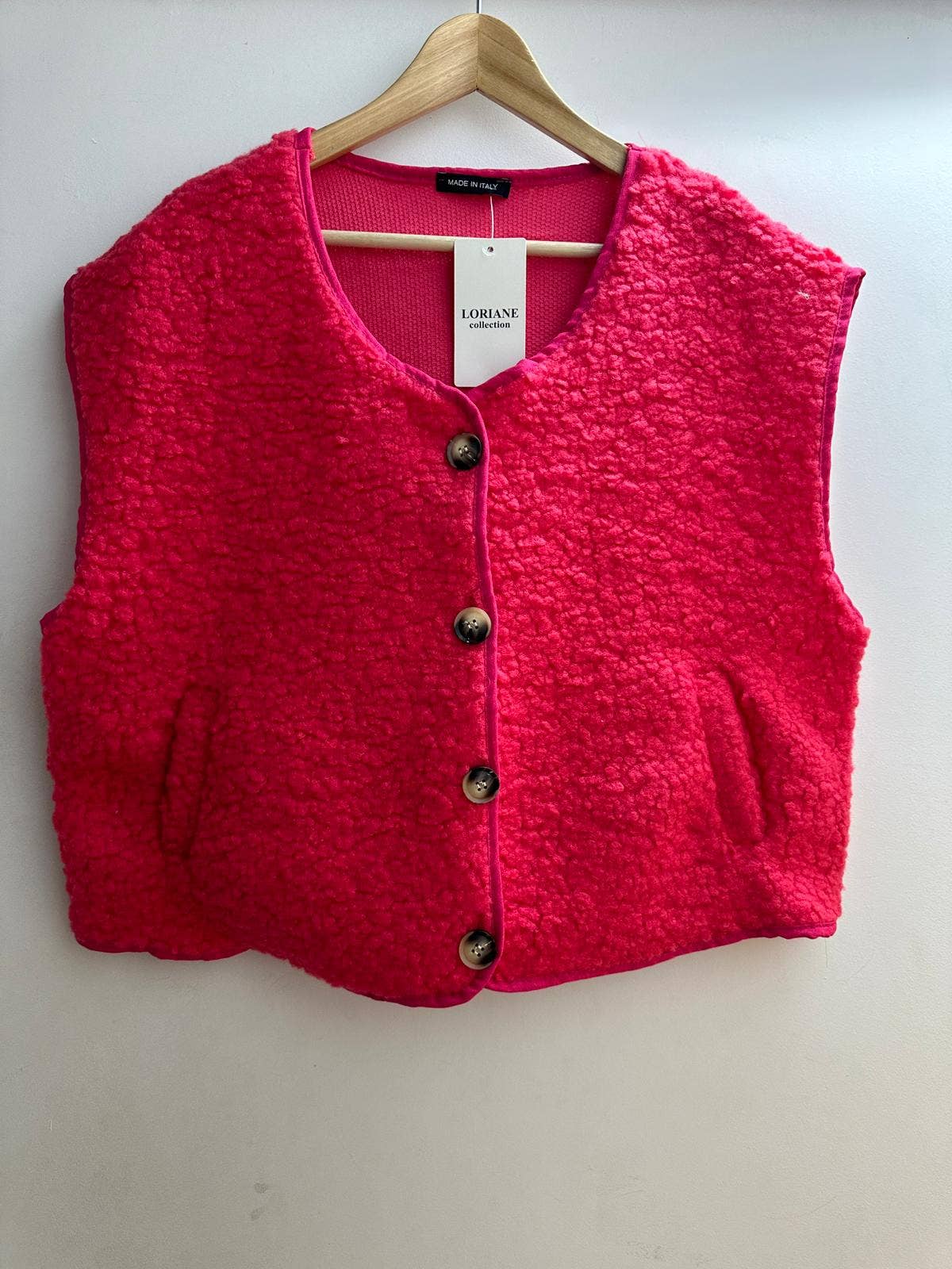 LORIANE - Wholesale Outerwear Vest - Women's - 24510 vest vest with one size fits all 
0