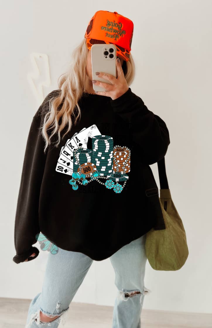 The Branded Blue Roan - Wholesale T-shirt met print - Dames - Zwart - Wed op jezelf Western Graphic0