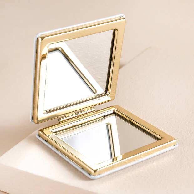 Lisa Angel - Vente Miroirs de poche - Miroir compact Just Bee You avec marguerites1