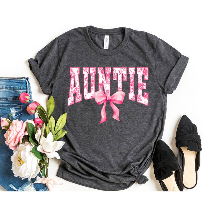 Girl Auntie Shirt - Aunt Shirt for wholesale by The Shirt Company