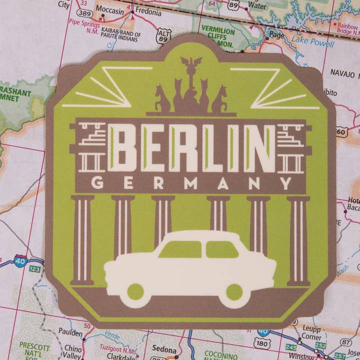 Sticker Berlijn Duitsland voor wholesale door Vagabond Heart