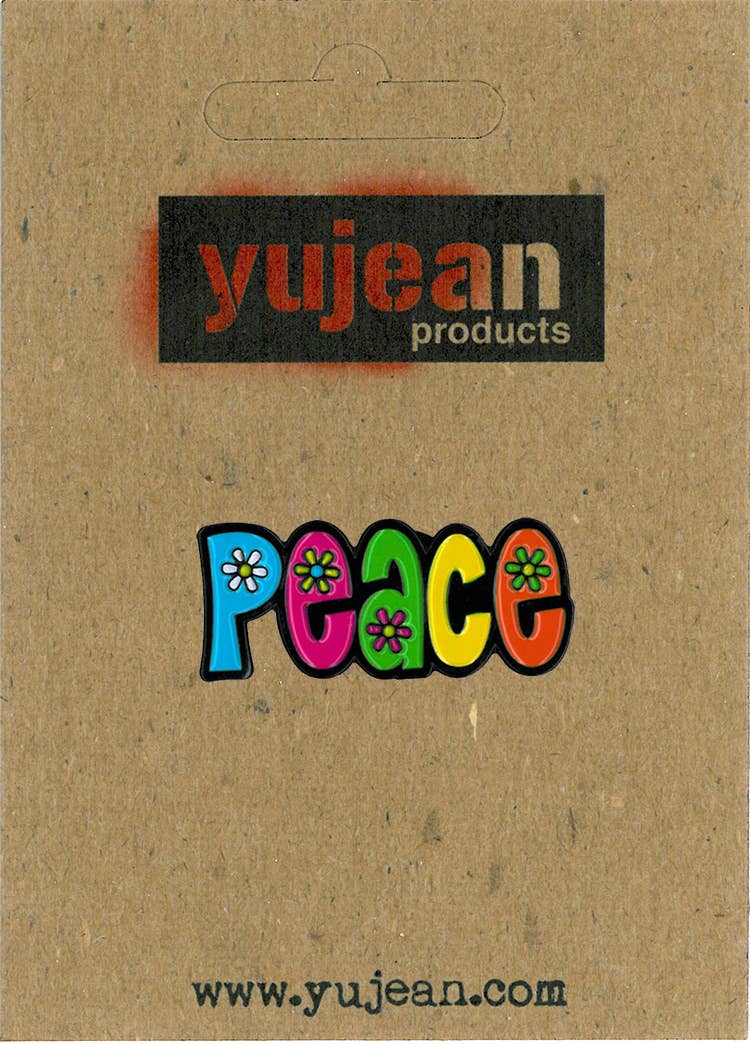 Yujean - Wholesale Lapel Pin/Button - Peace Enamel Pin-E10190