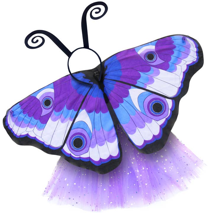 Knotty Kid - Wholesale Costume - Kids - Butterfly Wings Girls Dance Outfit Kids Costume Wing Cape