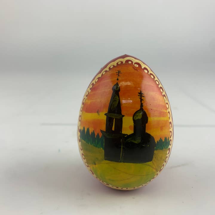 Golden Cockerel - Wholesale Decorative Tabletop Object - Vintage Wayside Chapel Egg10