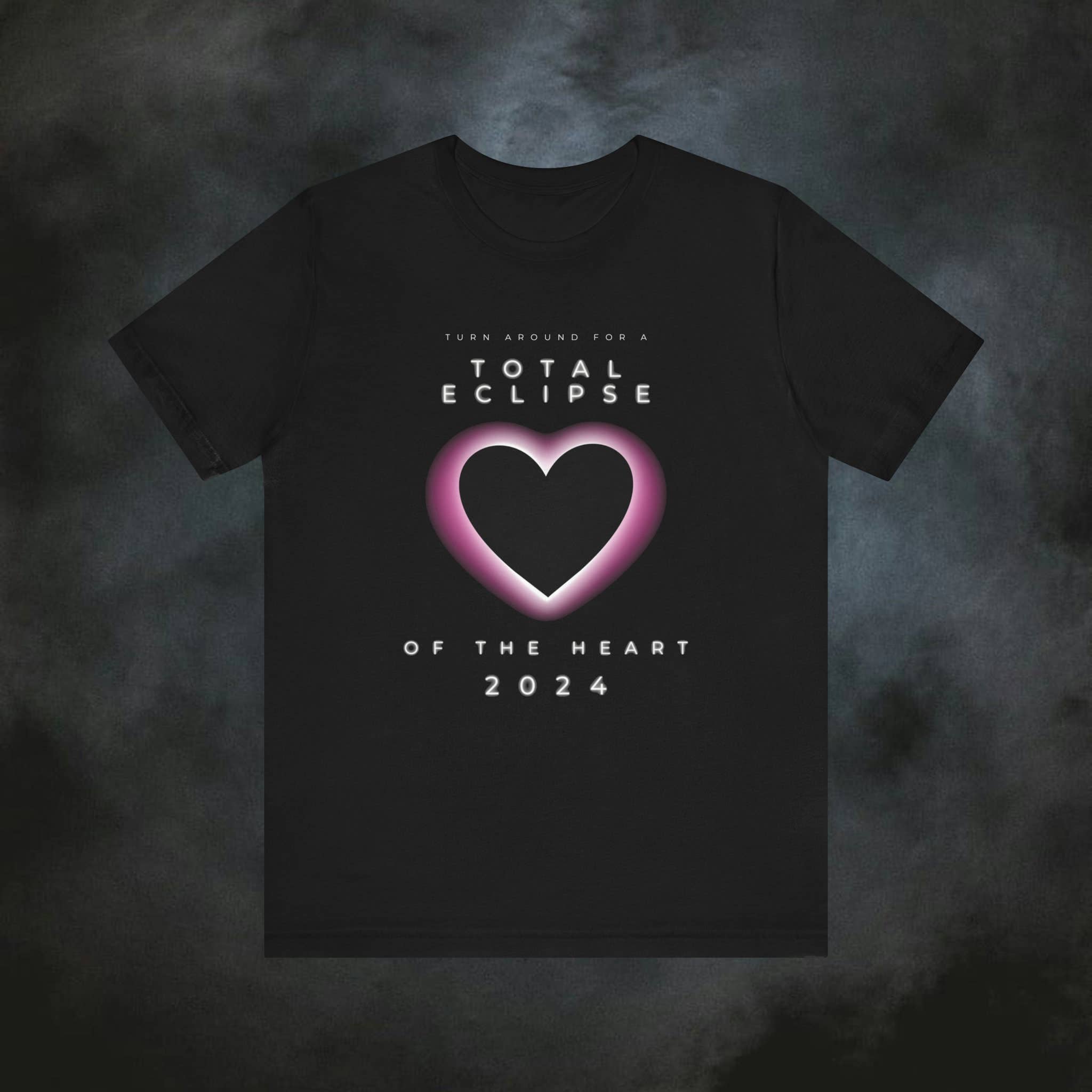 SONDO DESIGN LTD – wholesale T-shirt (graphic) – women's – Total Solar Eclipse of the Heart 2024 Shirt, Solar Eclipse1