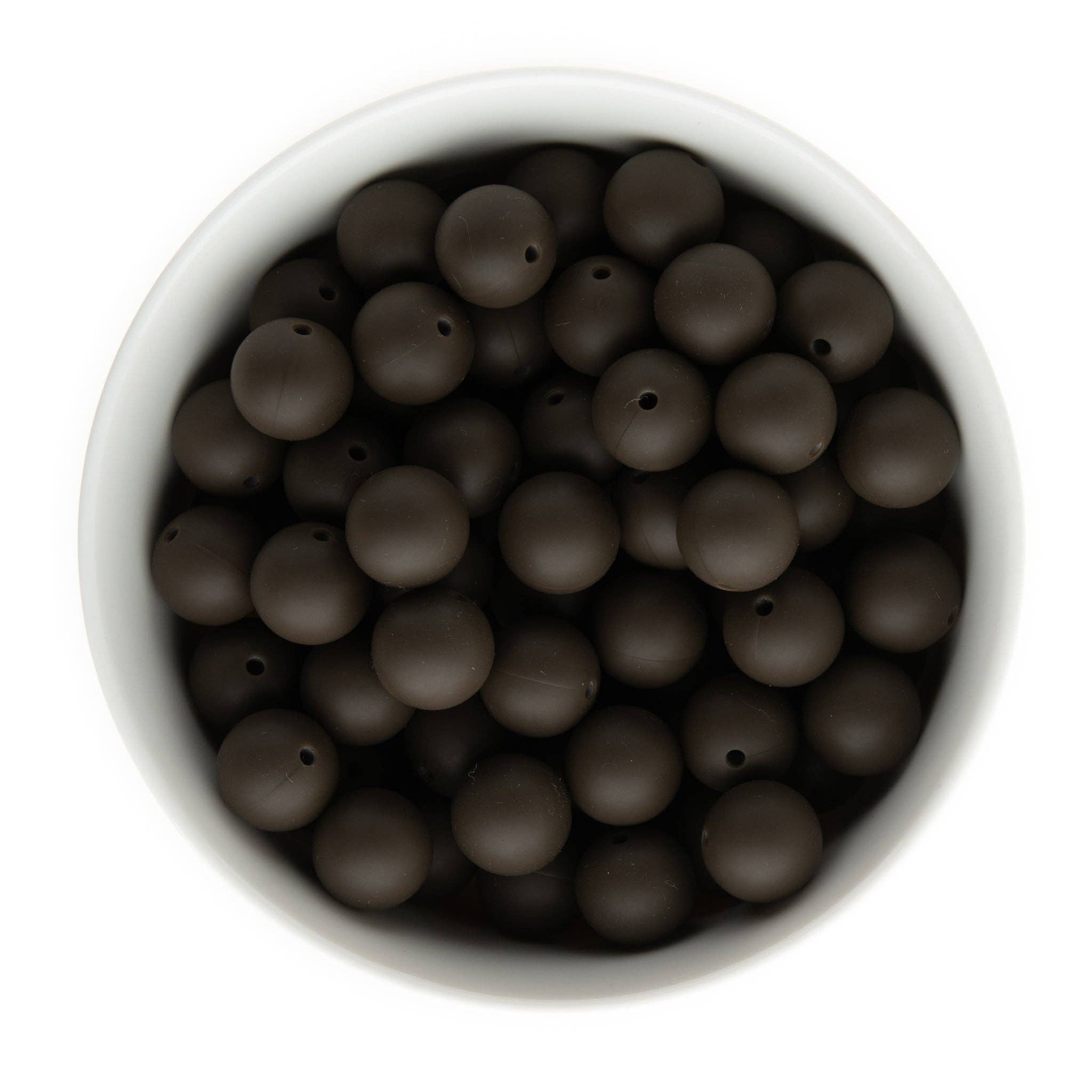 Cara & Co Silicone Craft Supply - Wholesale Beads - 15mm Round Silicone Beads24