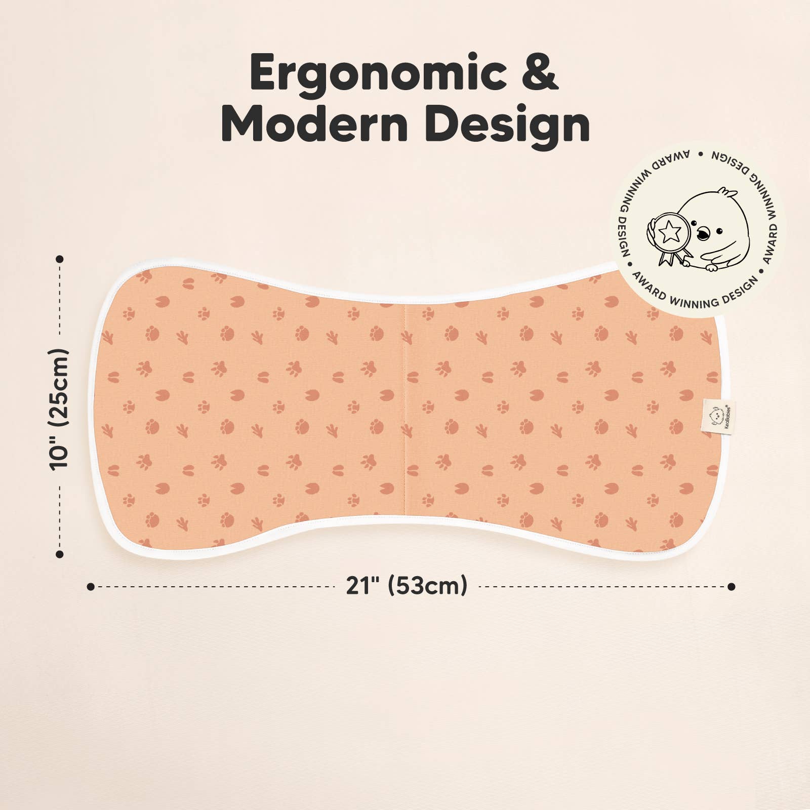 Selvaggio Panni Urban Burp KeaBabies, confezione da 5 in vendita all'ingrosso su Faire1