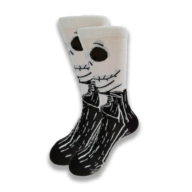 Shady Front - Wholesale Socks - Unisex - Nightmare Before Christmas Inspired "Jack Skellington" Socks