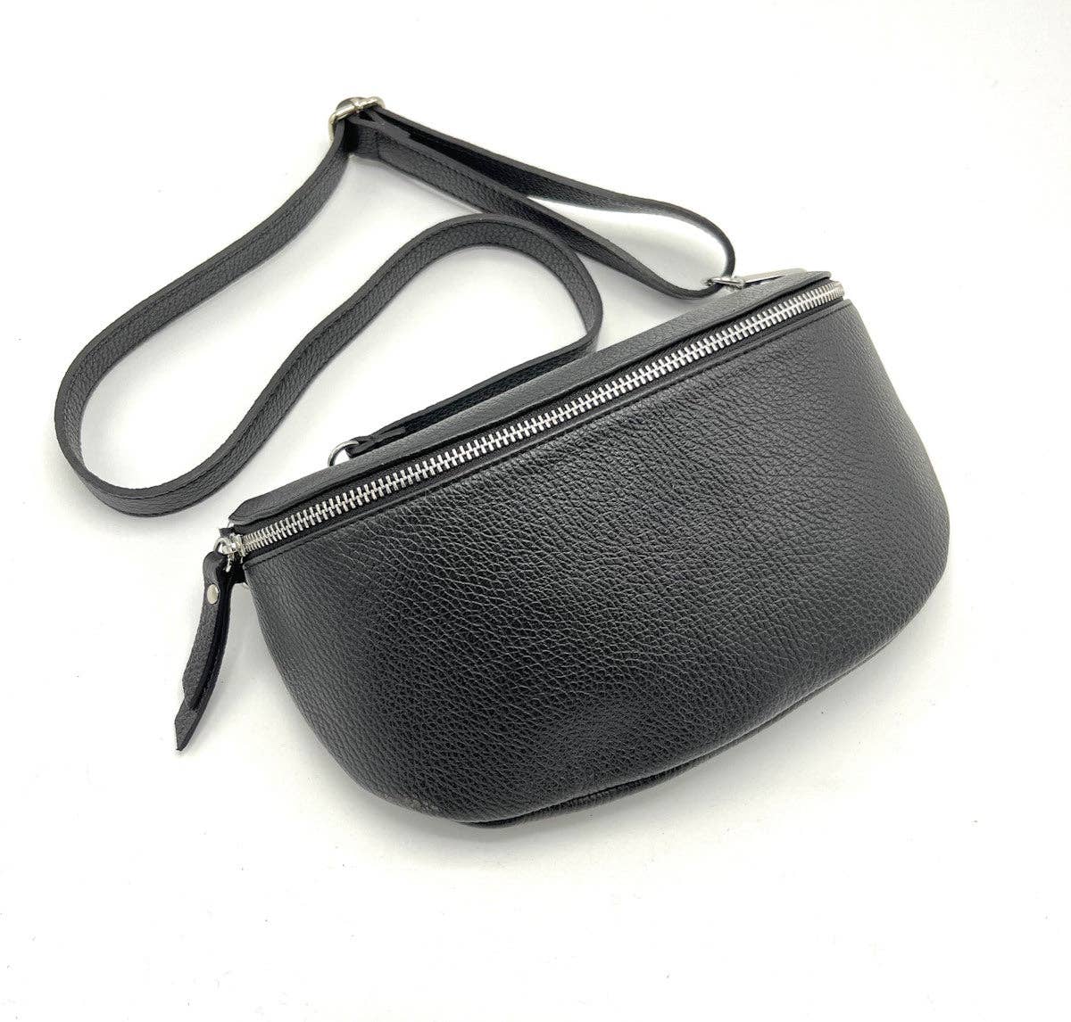 Suie Valentini srl - Wholesale Crossbody Bag - Women's - Genuine leather fanny pack, Made in Italy, art. 1124661