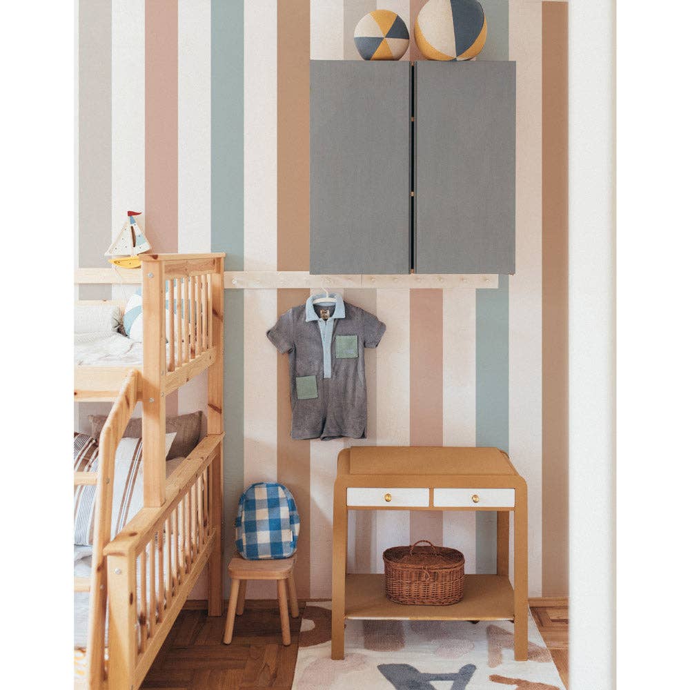 DEKORNIK - Wholesale Wallpaper - Portofino Colour Stripes Wallpaper Sample1