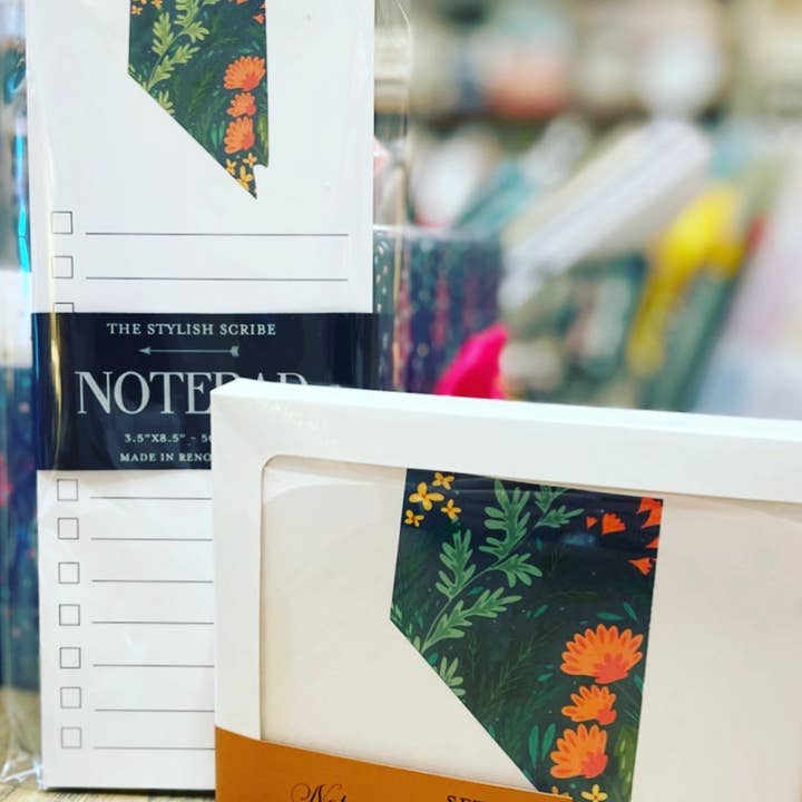 Bloc-notes Nevada Sagebrush pour la vente par The Stylish Scribe