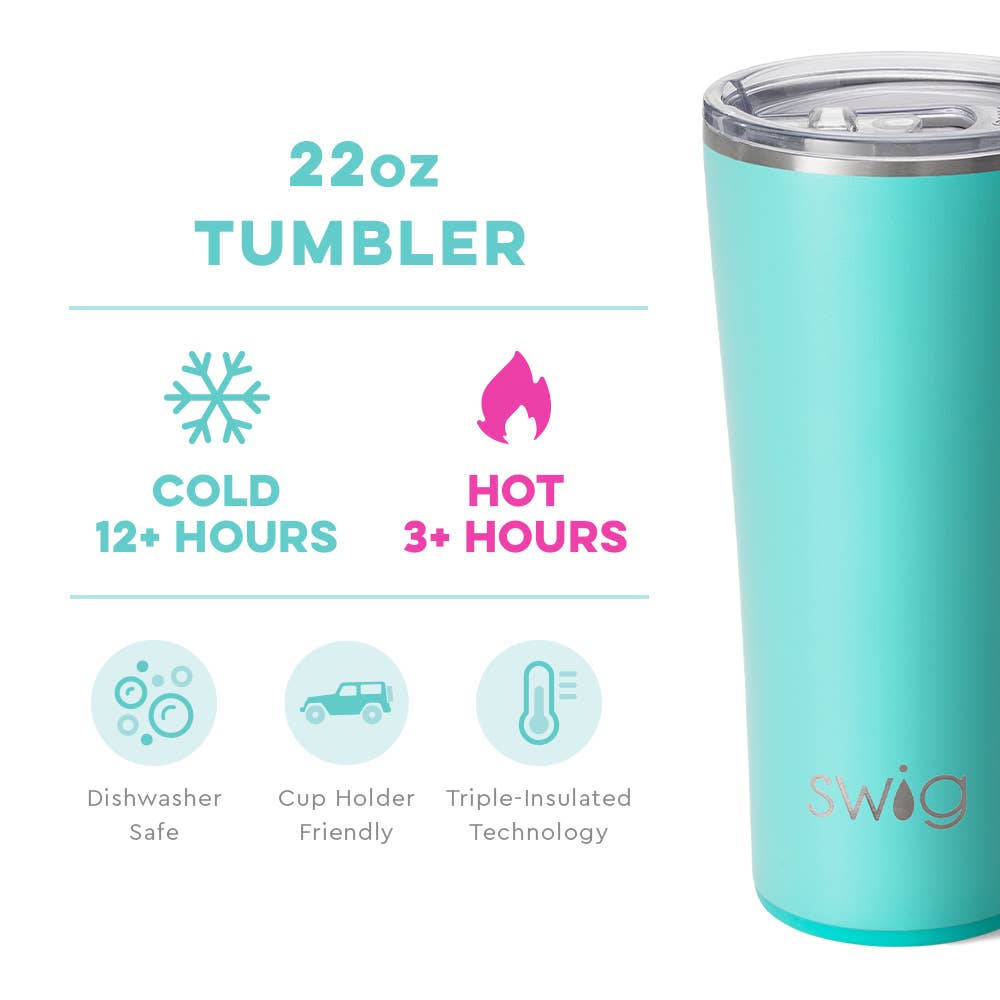 Swig Life - Wholesale Insulated Mug/Tumbler - Aqua Tumbler (22oz)1