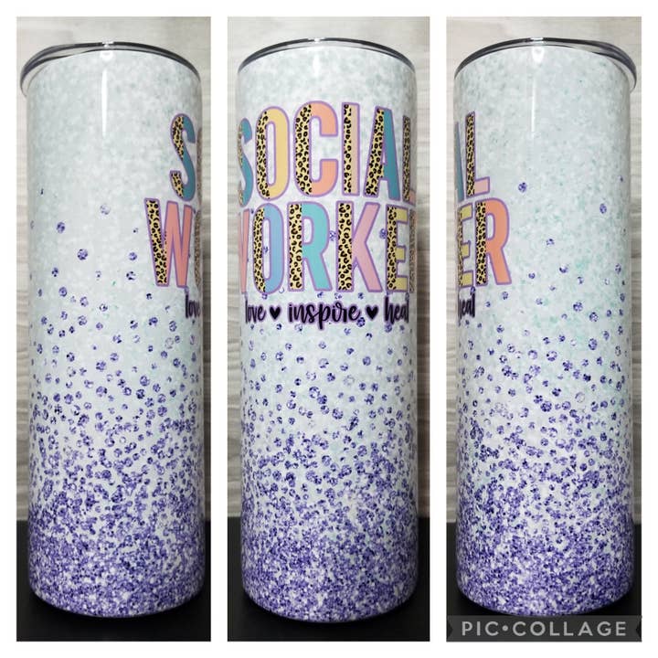 Social Worker love inspire heal for wholesale by Kazali Creations