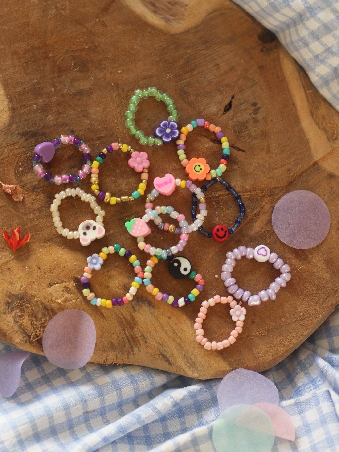 Meet me at the corner - Wholesale Band/Stacked Ring - Pearl ring1