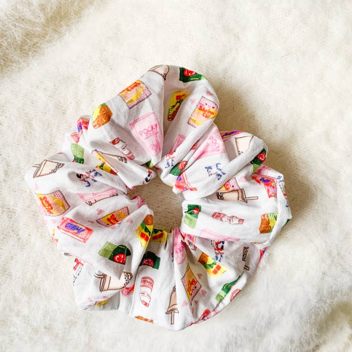 SNACK SCRUNCHIE for wholesale by Nefarious Clothing