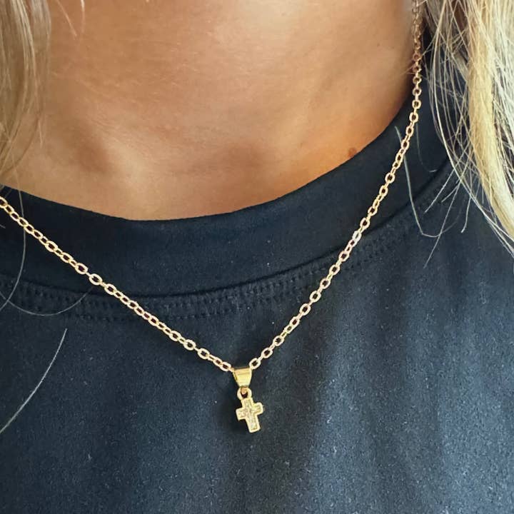 InspireDesigns - Wholesale Pendant/Charm Necklace - God Bless Necklace