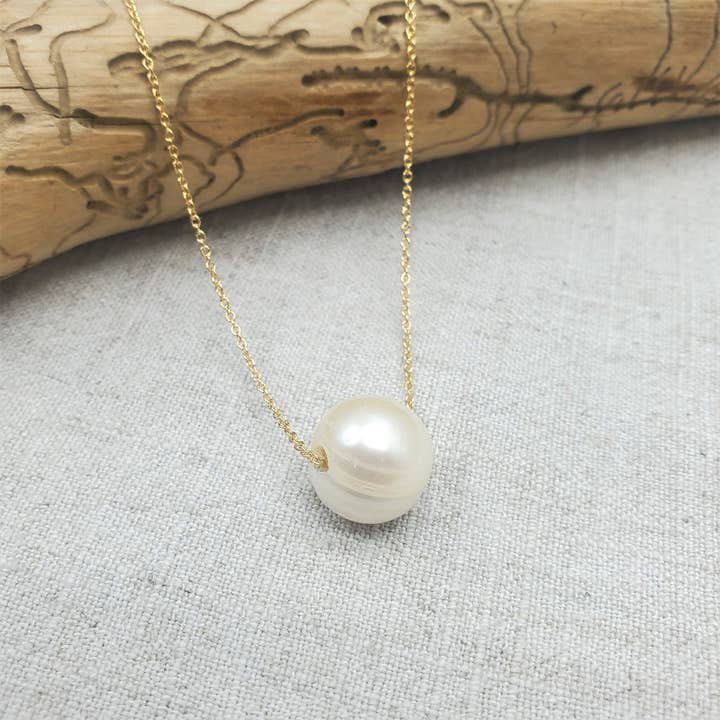 Freya Center perle halskæde for engroshandel hos Tela Bella Jewelry