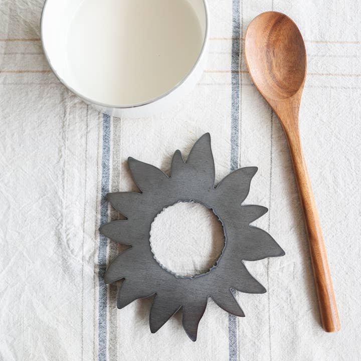 Highland Ridge | Handmade Home Decor - Wholesale Trivet - Sunflower Trivet Hot Plate Pot Holder0