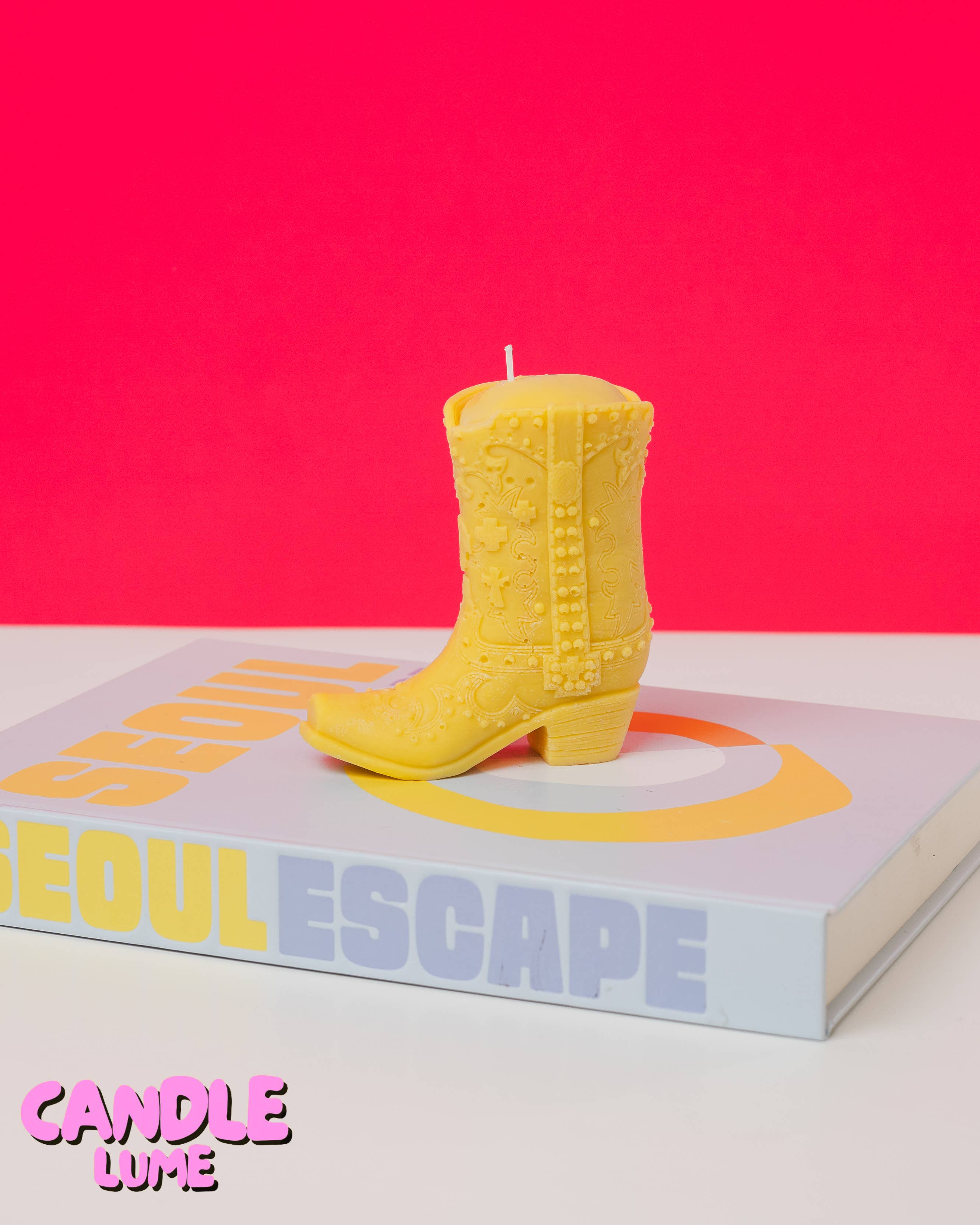 Candle Lume - Vendita all'ingrosso Candele regalo - Candela a forma di stivale da cowboy6